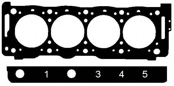 Прокладка, головка циліндра ELRING 147.011