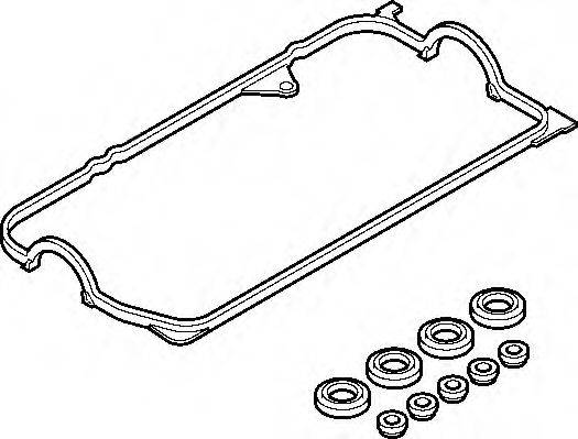 Комплект прокладок, кришка головки циліндра ELRING 389.230