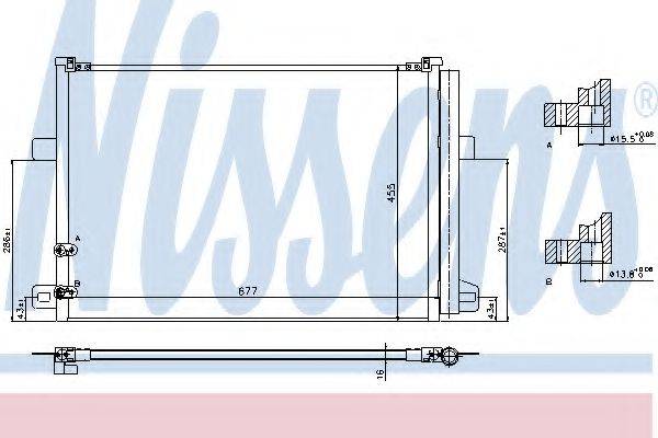 Конденсатор, кондиціонер NISSENS 940225