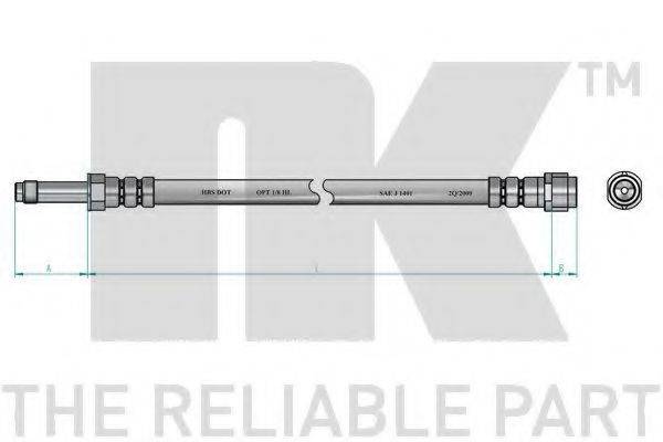 Гальмівний шланг NK 8547131