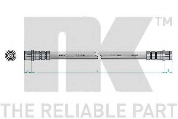 Гальмівний шланг NK 8547110
