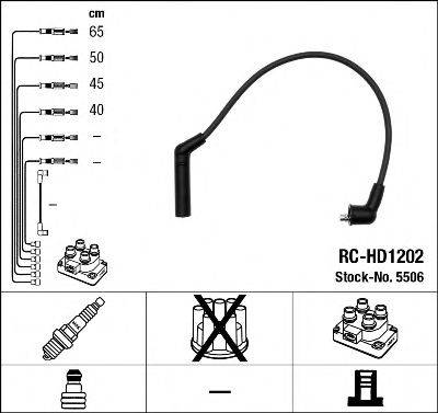 Комплект дротів запалення NGK 5506