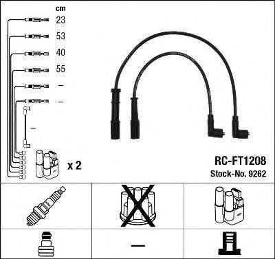 Комплект дротів запалення NGK 9262