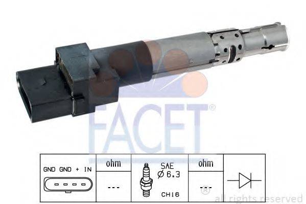 Котушка запалювання FACET 9.6334