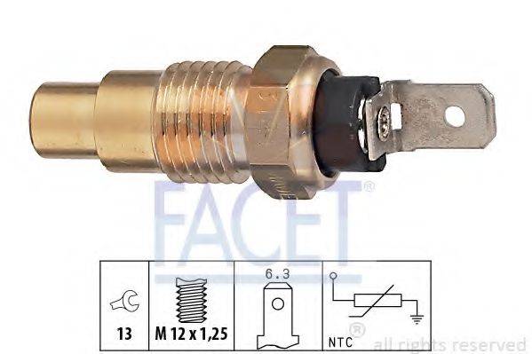 Датчик, температура охолоджуючої рідини FACET 7.3121