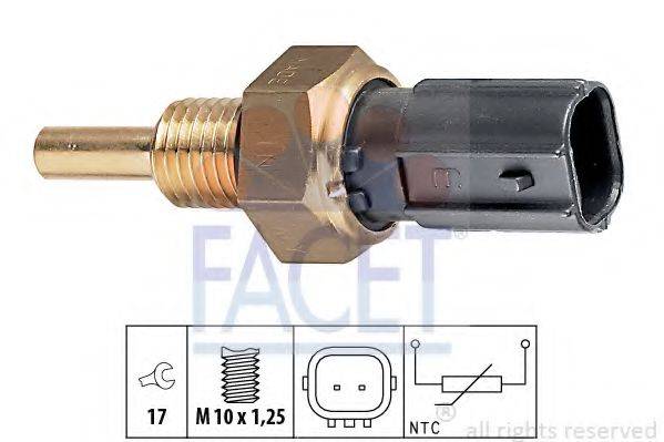 Датчик, температура охолоджуючої рідини FACET 7.3299