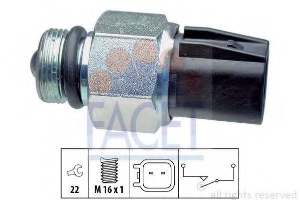 Вимикач, фара заднього ходу FACET 7.6267