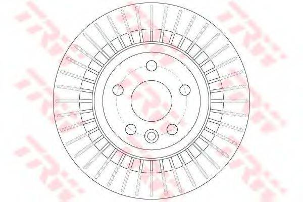 гальмівний диск TRW DF6308