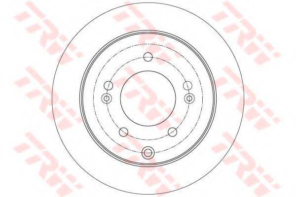 гальмівний диск TRW DF7819