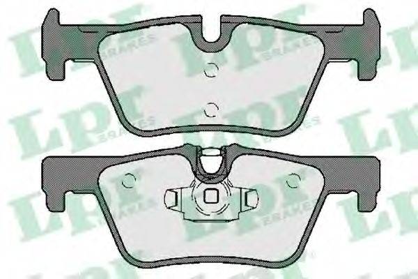 Комплект гальмівних колодок, дискове гальмо LPR 05P1741