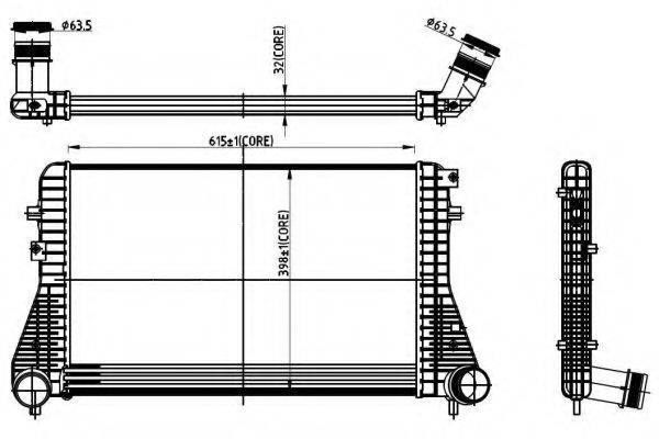 Інтеркулер NRF 30306