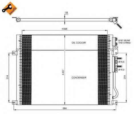 Конденсатор, кондиціонер NRF 35920