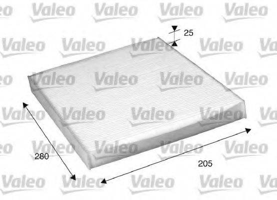 Фільтр, повітря у внутрішньому просторі VALEO 698885