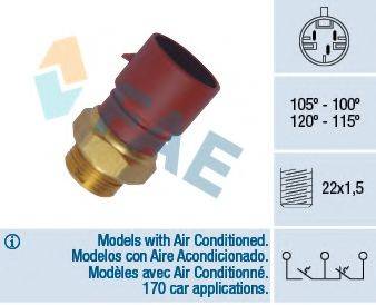 Термові вимикач, вентилятор радіатора FAE 38040