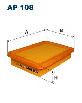 Повітряний фільтр FILTRON AP108