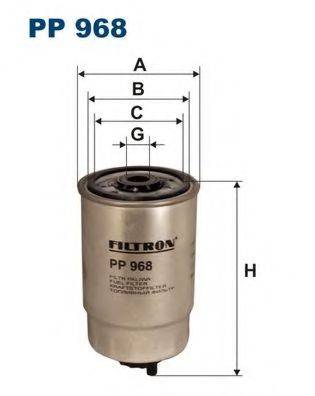 Паливний фільтр FILTRON PP968