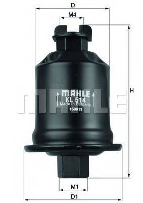 Паливний фільтр MAHLE ORIGINAL KL 514