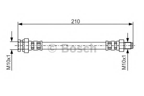 Гальмівний шланг BOSCH 1 987 476 502