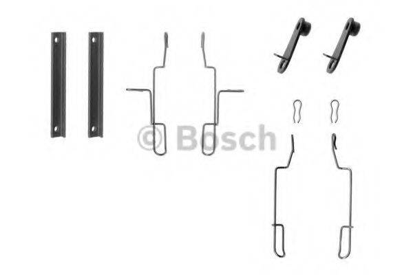 Комплектуючі, колодки дискового гальма BOSCH 1 987 474 196