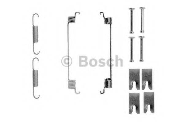 Комплектуючі, гальмівна колодка BOSCH 1 987 475 318