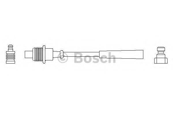 Провід запалювання BOSCH 0 986 356 151