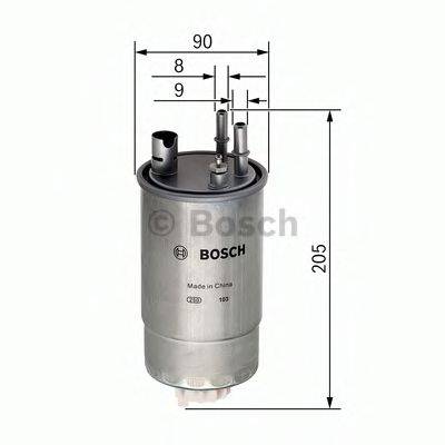 Паливний фільтр BOSCH F 026 402 054