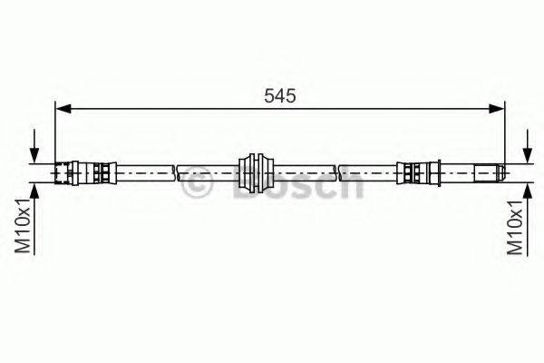 Гальмівний шланг BOSCH 1 987 481 490