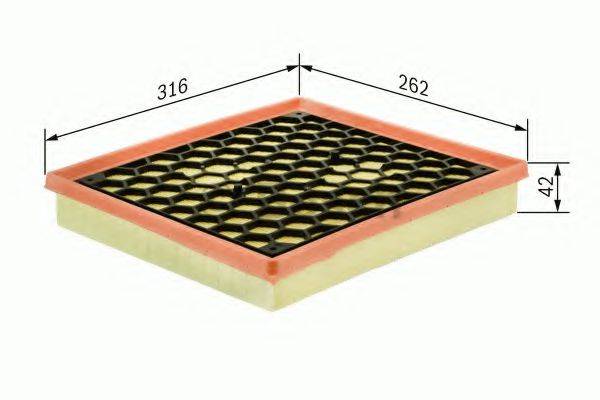 Повітряний фільтр BOSCH F 026 400 014