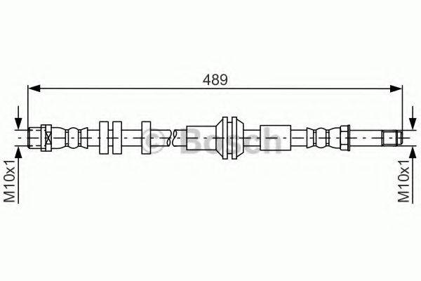 Гальмівний шланг BOSCH 1 987 481 691