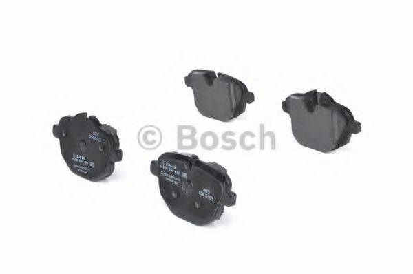 Комплект гальмівних колодок, дискове гальмо BOSCH 0 986 494 432