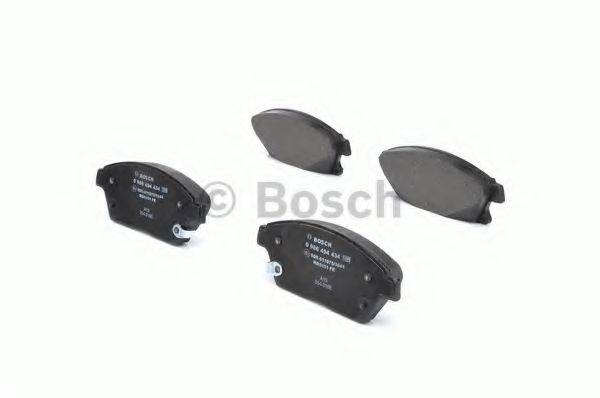 Комплект гальмівних колодок, дискове гальмо BOSCH 0 986 494 434