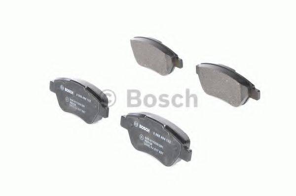 Комплект гальмівних колодок, дискове гальмо BOSCH 0 986 494 132