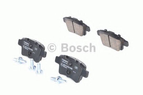 Комплект гальмівних колодок, дискове гальмо BOSCH 0 986 494 199