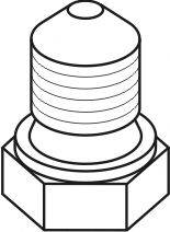 Різьбова пробка, масляний піддон TOPRAN 104 528