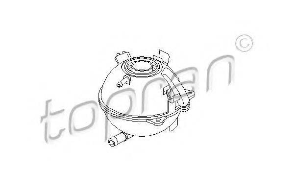 Компенсаційний бак, що охолоджує рідину TOPRAN 110 055