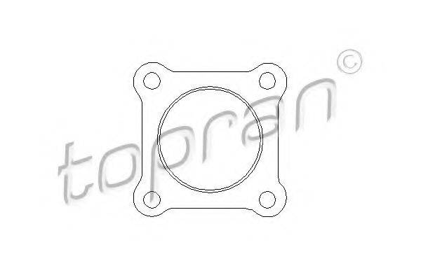 Прокладка, труба вихлопного газу TOPRAN 102 412