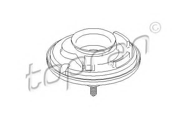 Тарілка пружини TOPRAN 108 299