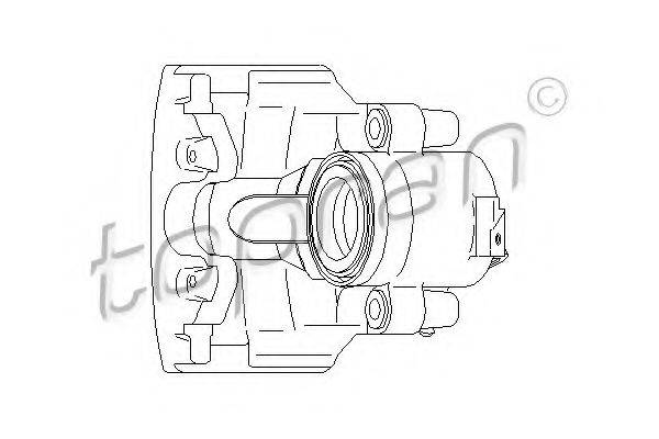 гальмівний супорт TOPRAN 110 288