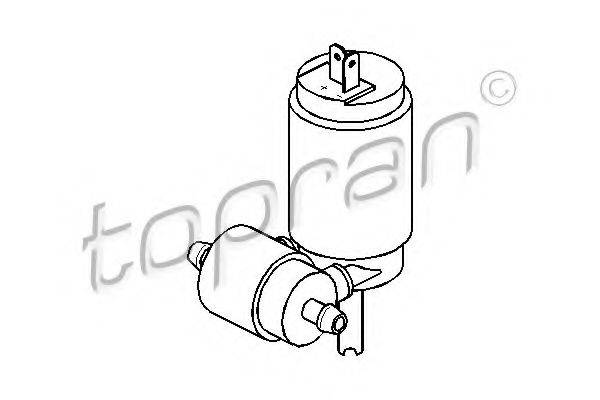 Водяний насос, система очищення вікон TOPRAN 103 443