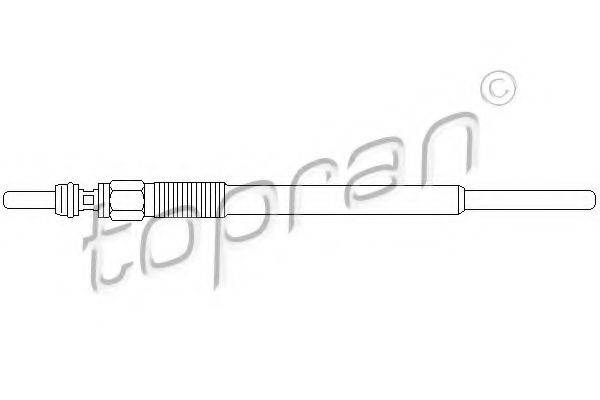 Свічка розжарювання TOPRAN 720 476