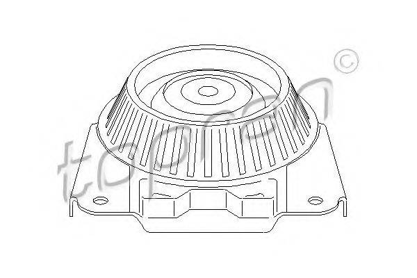 Опора стійки амортизатора TOPRAN 301 228