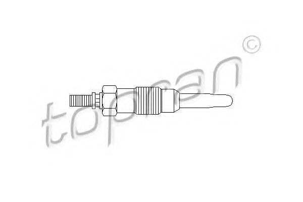 Свічка розжарювання TOPRAN 400 446