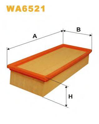 Повітряний фільтр WIX FILTERS WA6521