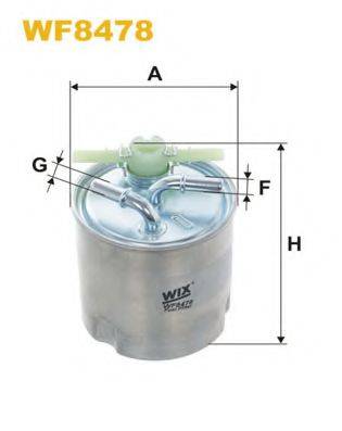 Паливний фільтр WIX FILTERS WF8478