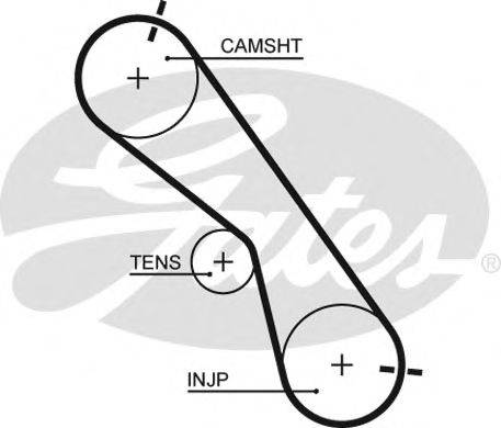 Ремінь ГРМ GATES 5560XS