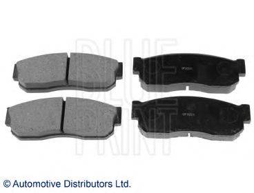 Комплект гальмівних колодок, дискове гальмо BLUE PRINT ADN14204