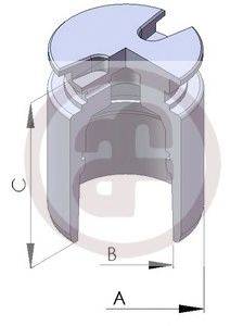 Поршень, корпус скоби гальма AUTOFREN SEINSA D02554