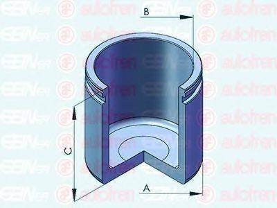 Поршень, корпус скоби гальма AUTOFREN SEINSA D025309