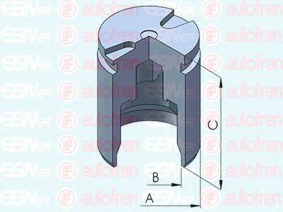 Поршень, корпус скоби гальма AUTOFREN SEINSA D025340