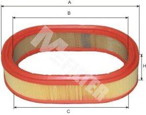 Повітряний фільтр MFILTER A 268